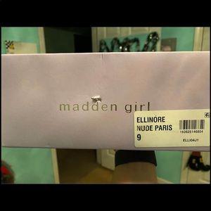 Madden Girl Stacked Shoes Sz 9